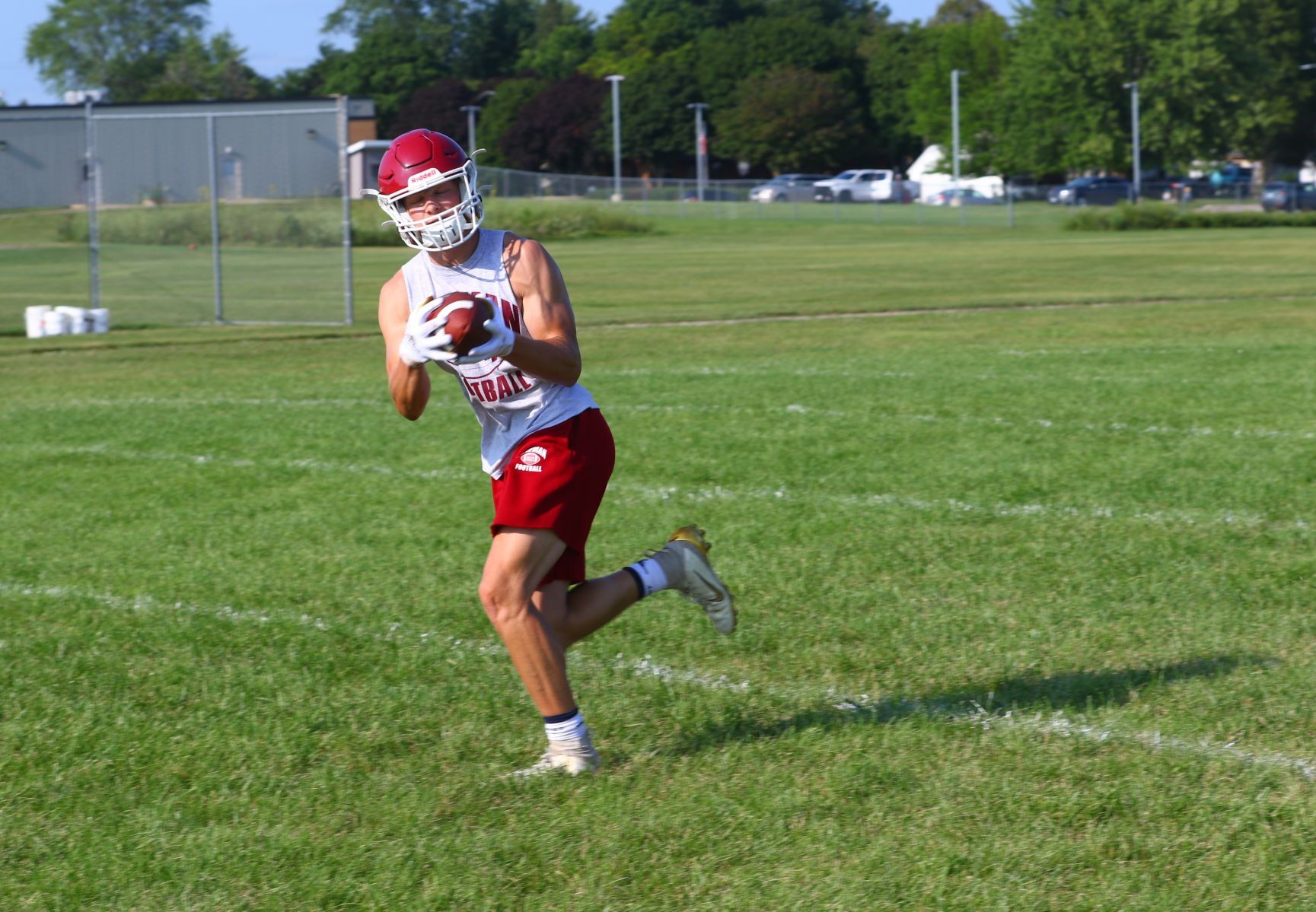 NC football practice 4
